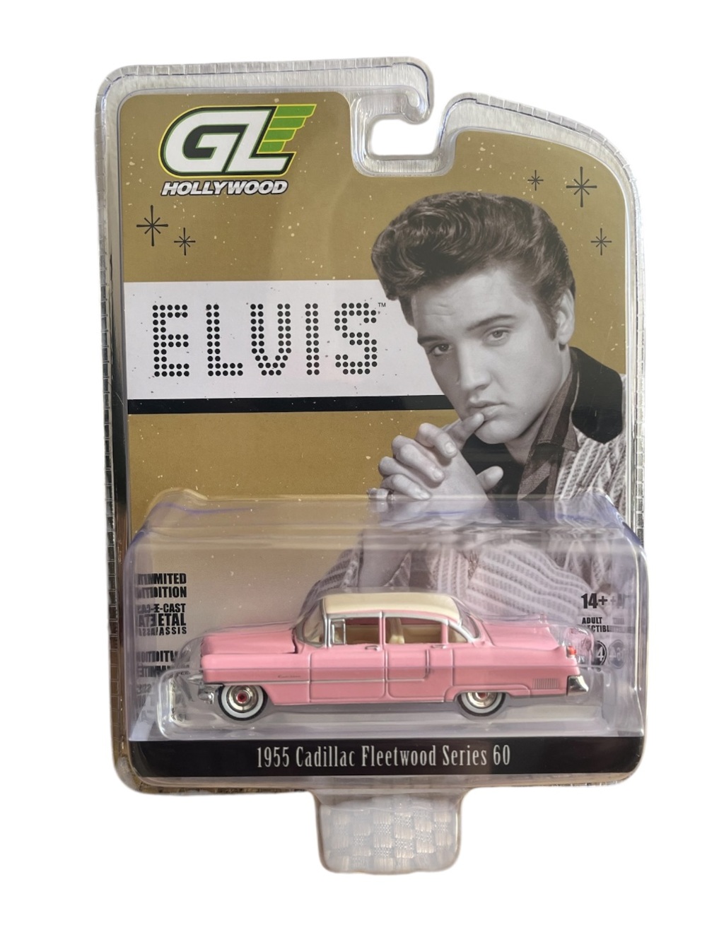 GL Hollywood Elvis 1955 Cadillac Fleetwood Series 60 - Pink